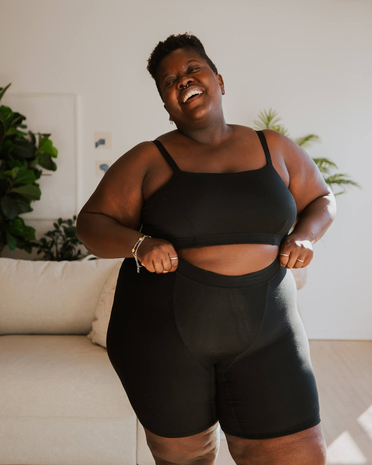 Huha Huha Long Boxer | Black