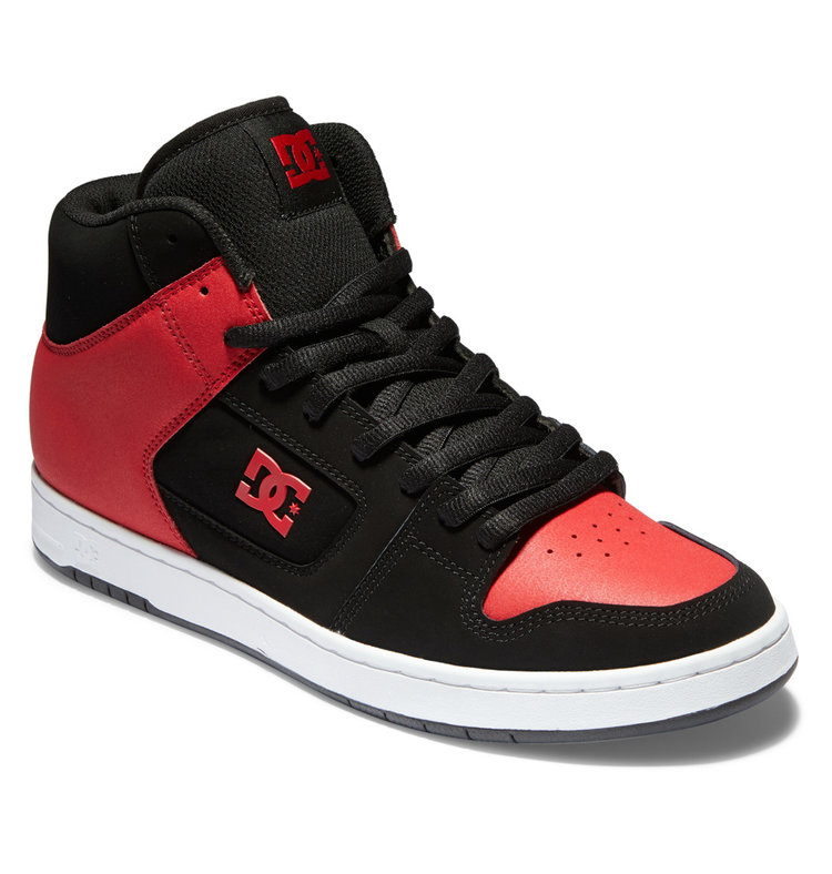 DC DC Manteca 4 Hi Shoes | Black/Red
