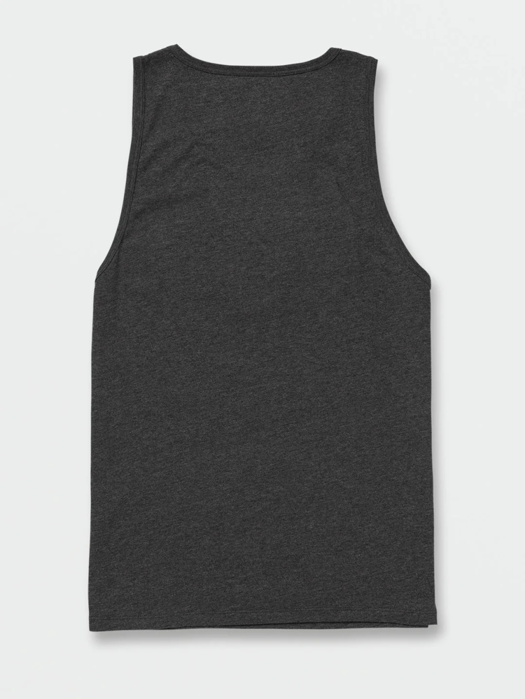 Volcom Solid Heather Tank | Dark Black Heather