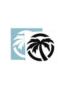 Heat Wave Icon Decal 6"