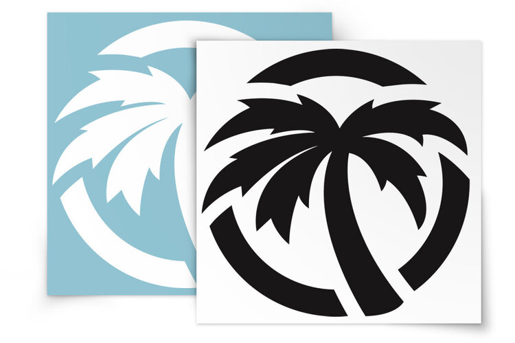 Heat Wave Icon Decal 12"