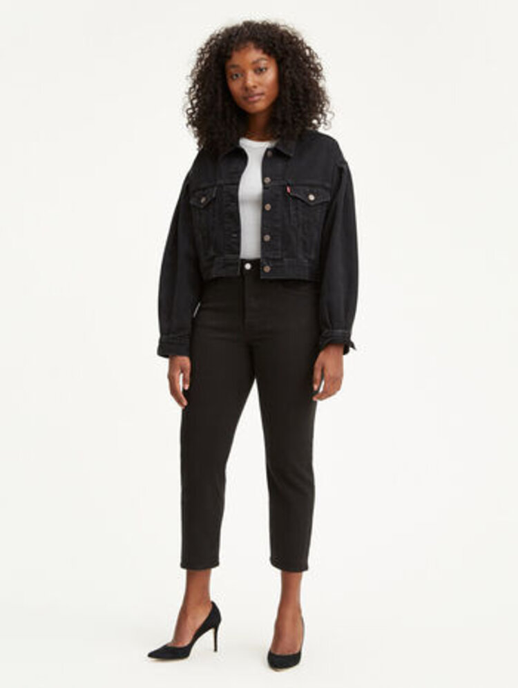 Levi's Wedgie Straight | Black Sprout