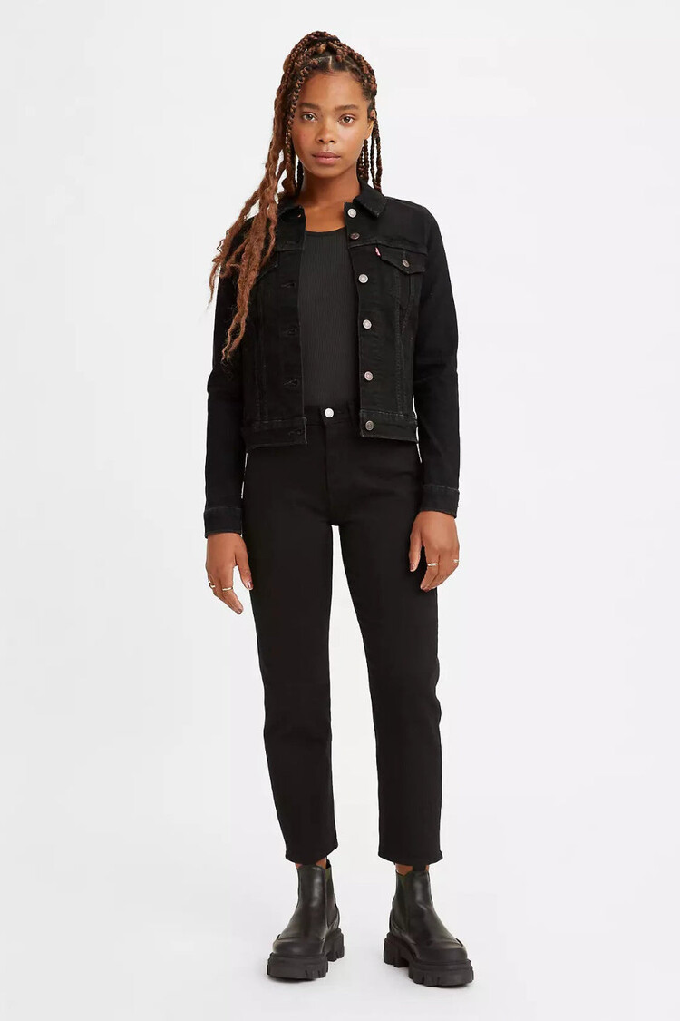 Levi's Wedgie Straight | Black Sprout
