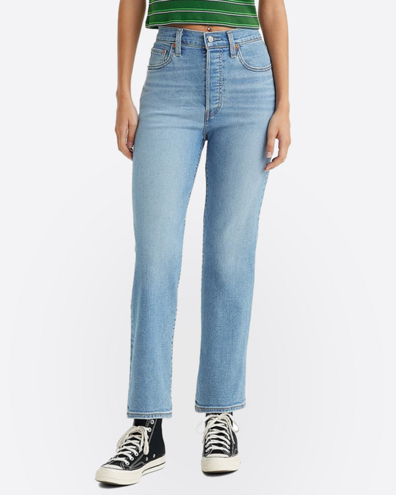 Levi's the ribcage straight jeans sale