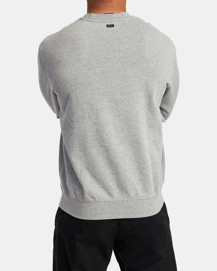 RVCA RVCA VA Essential Sweatshirt | Light Marle