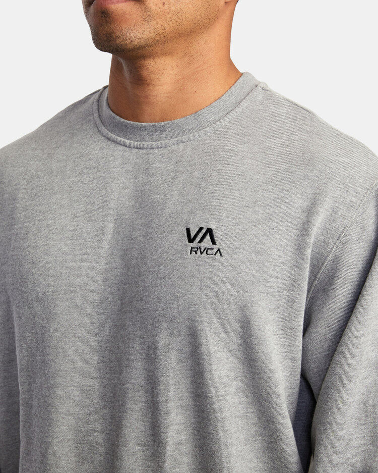 RVCA RVCA VA Essential Sweatshirt | Light Marle