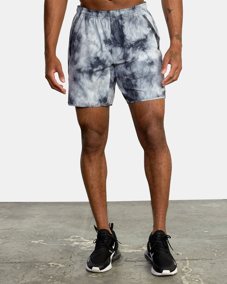 RVCA RVCA Yogger Stretch Athletic Shorts 17" | Ink Blot