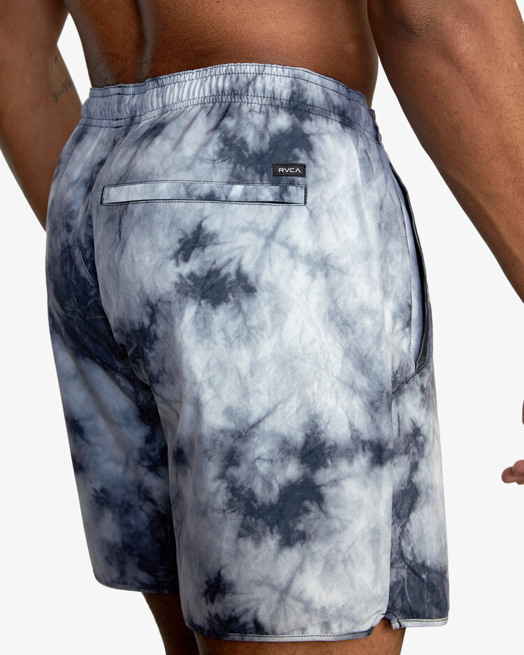 RVCA RVCA Yogger Stretch Athletic Shorts 17" | Ink Blot