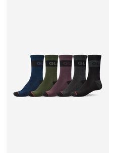 Globe Globe Horizons Crew Sock 5 Pack