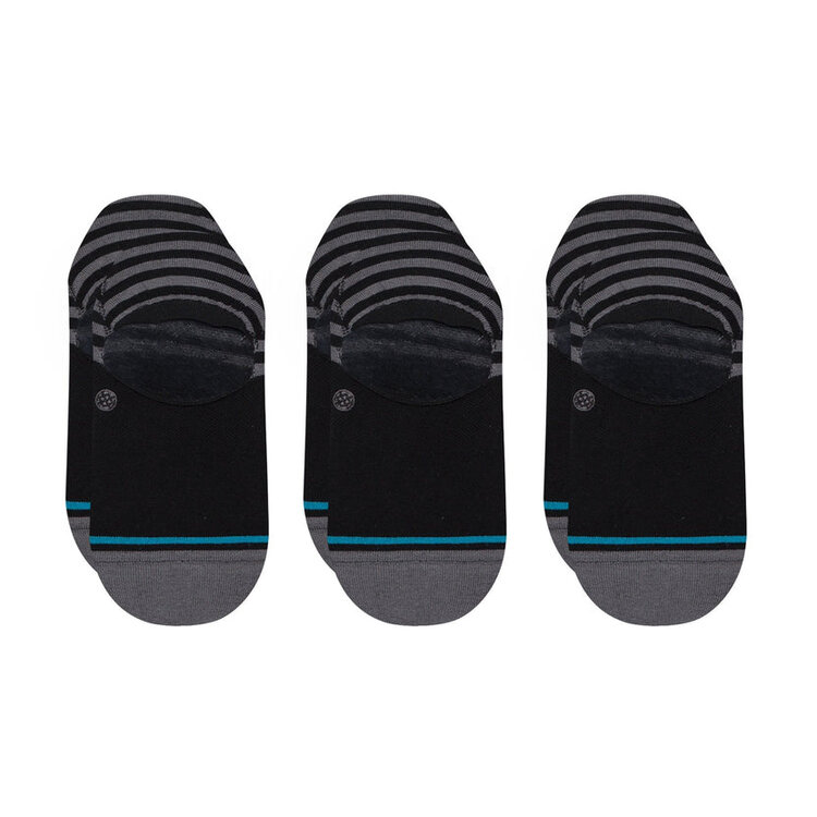 Stance Women's Sensible Two No Show Socks 3PK | Black