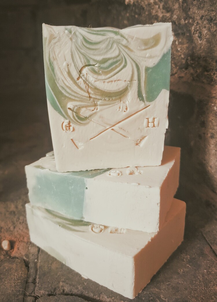 Goats & Hoes Soap Co. Cucumber Mint