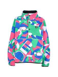 Burton Burton Kids' Cinder Fleece Anorak | Multi Cosmoblock