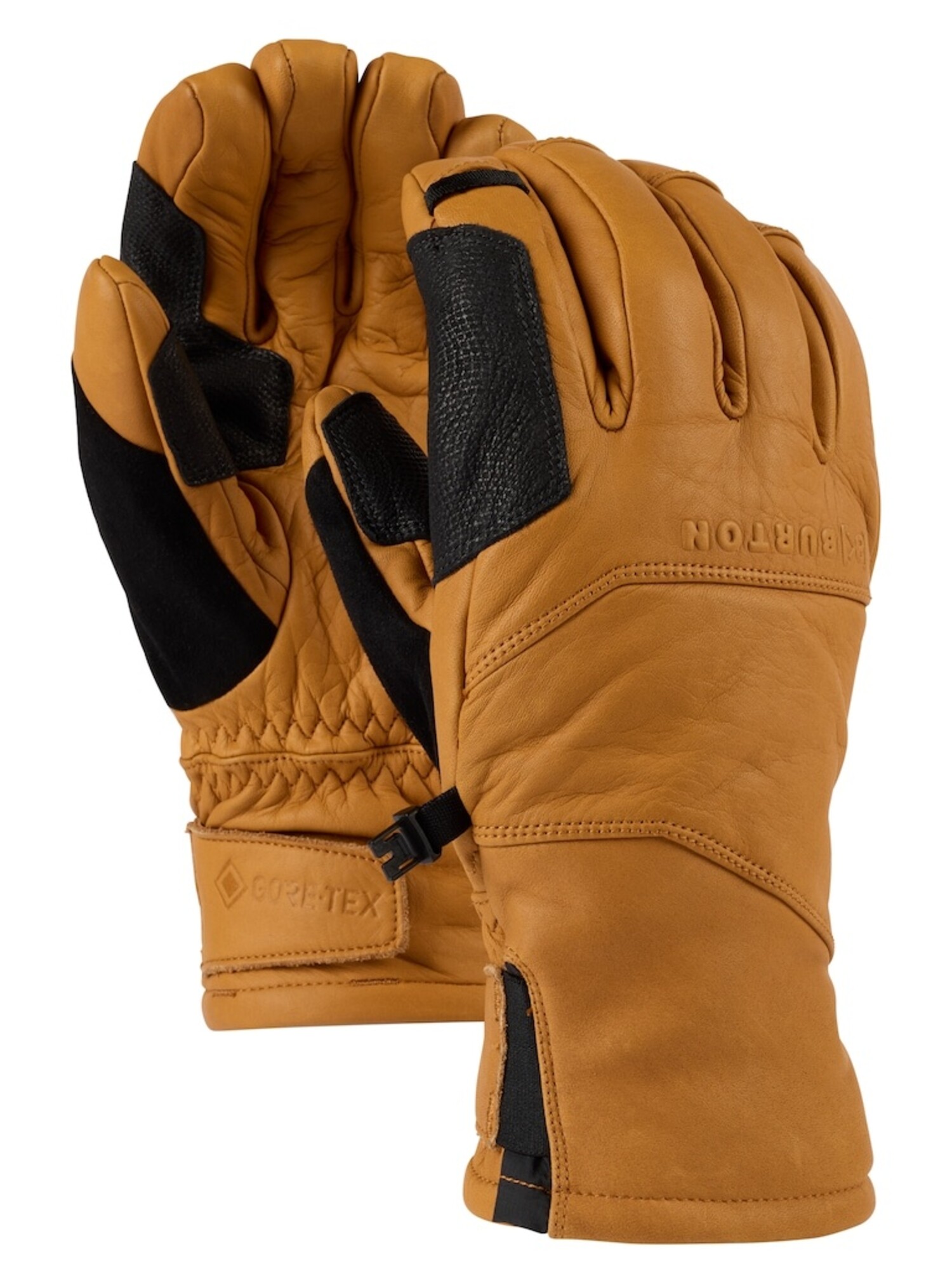 BURTON [AK] CLUTCH GORE LTHR GLOVE HONEY - The Choice Shop