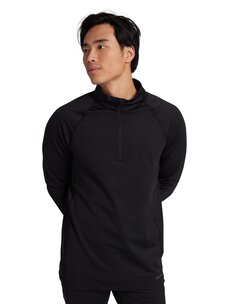 Burton Burton Heavyweight X Base Layer Quarter-Zip | True Black