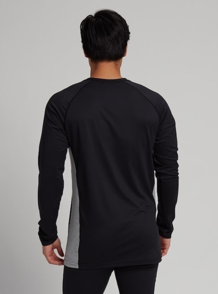 Burton Burton MDWT X Base Layer Crewneck | True Black/Gray Heather