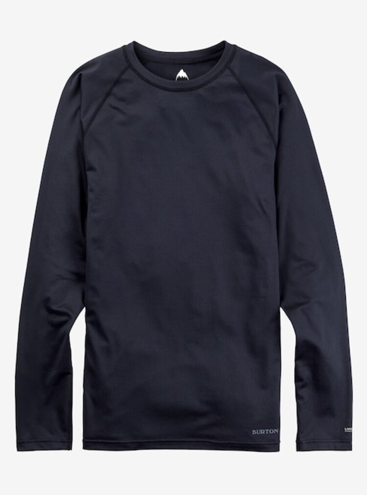 Burton Burton MDWT X Base Layer Crewneck | True Black/Gray Heather