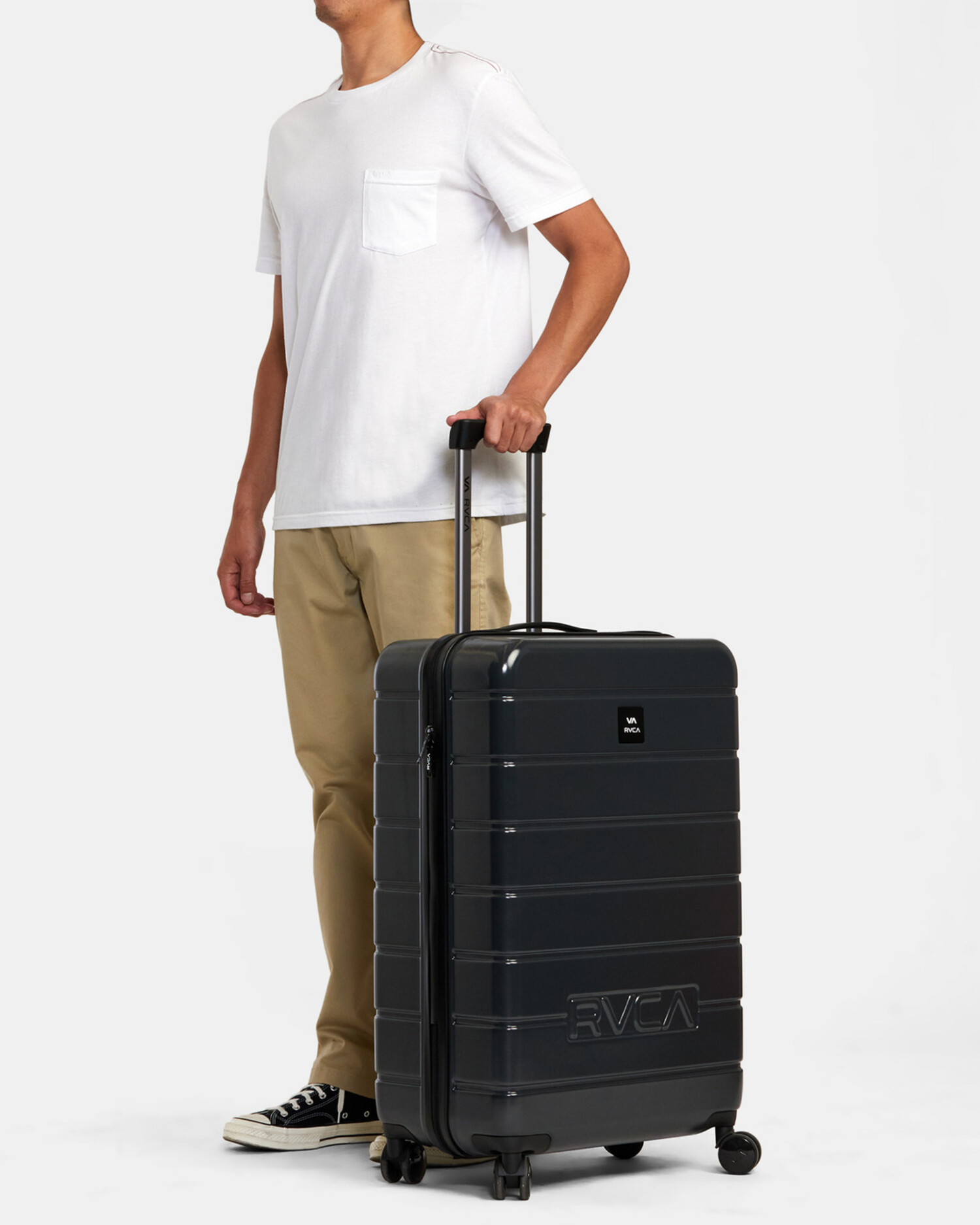 Large hard sale case suitcase