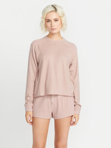 Volcom Volcom Lived in Lounge Crew Sweatshirt | Winter Orchid