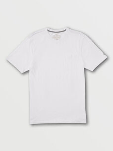 Volcom Volcom Solid Short Sleeve Pocket Tee | White