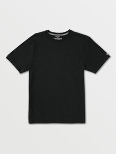 Volcom Volcom Solid Short Sleeve Pocket Tee | Black