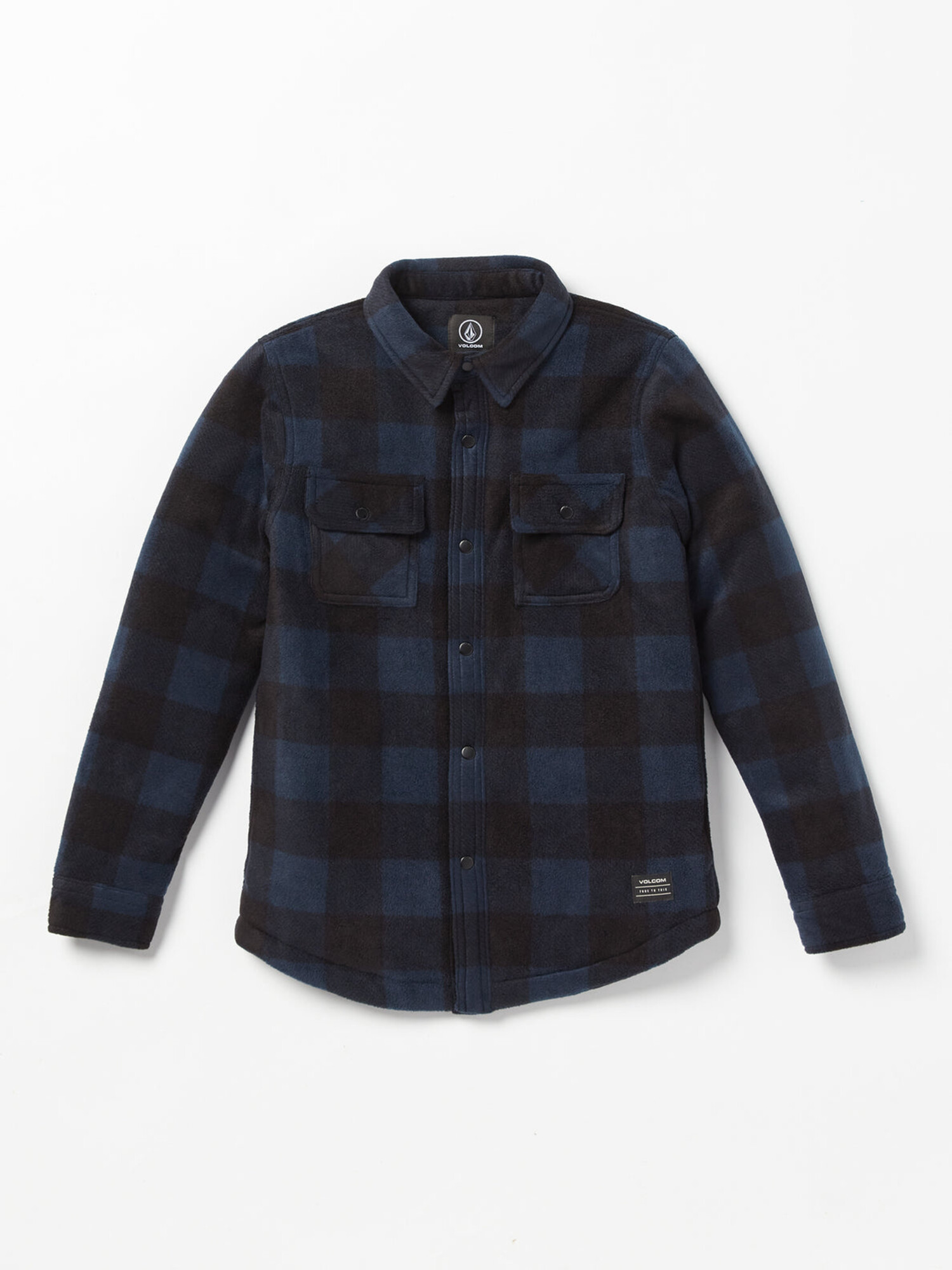 Bowered Fleece Long Sleeve Jacket - Pewter – Volcom Canada