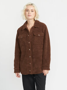 Volcom Volcom Silent Sherpa Jacket | Chocolate