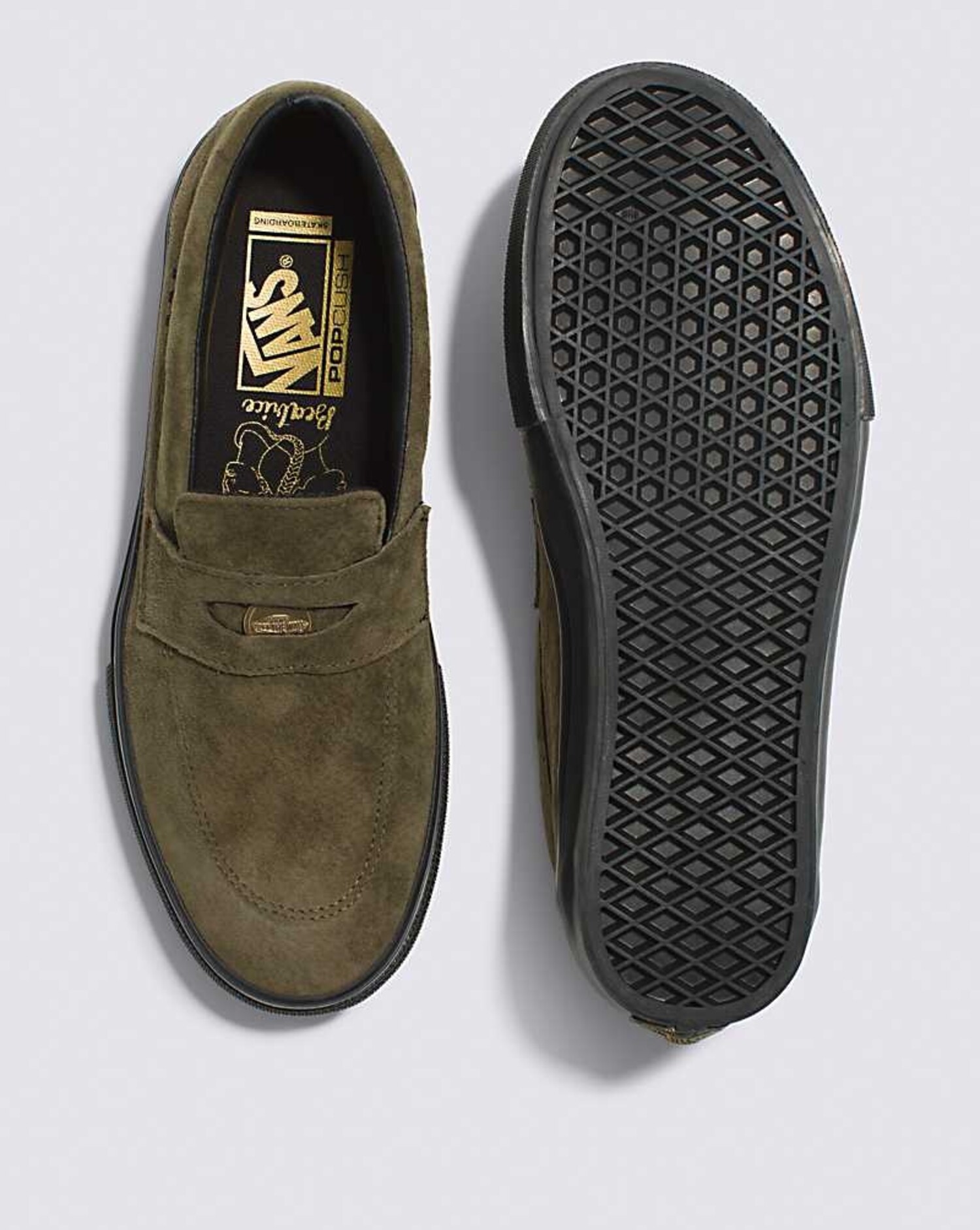 Vans Skate Style 53 X Beatrice Domond Shoe | Dark Olive
