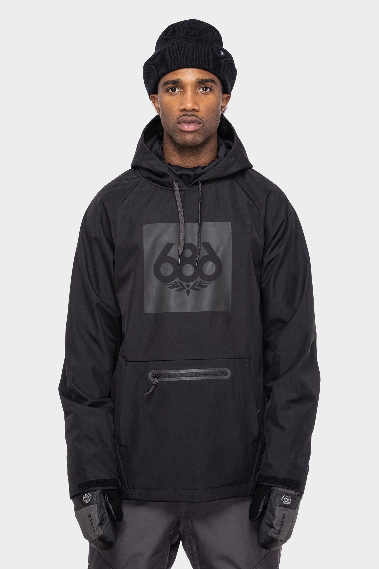 686 Waterproof Hoody | Black - Shop Now - The Choice Shop