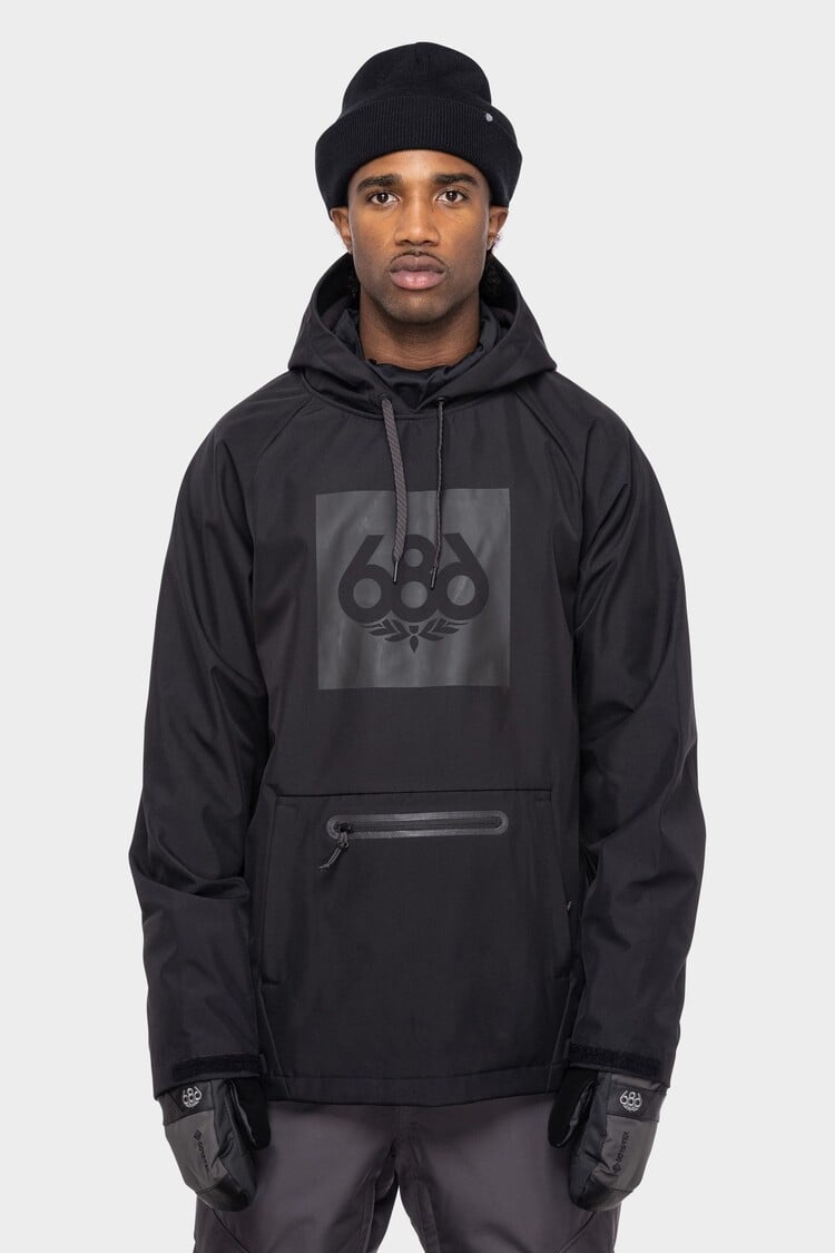 686 Technical Apparel Waterproof Hoody | Black