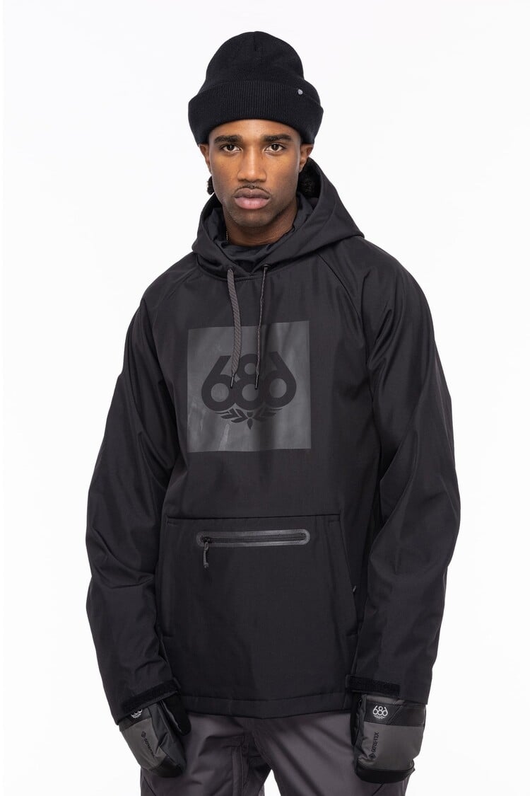 686 Technical Apparel Waterproof Hoody | Black