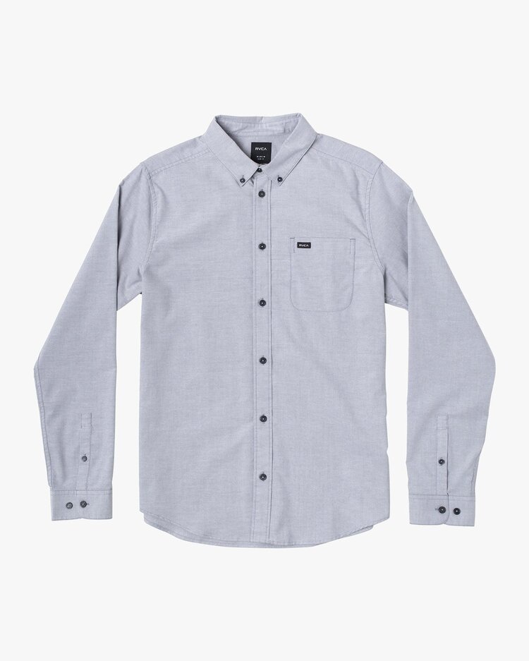 RVCA That'll Do Stretch Long Sleeve Shirt | Pavement