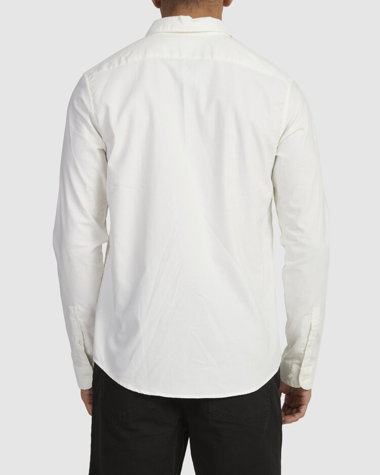 RVCA Thatll Do Stretch L/S Woven | White
