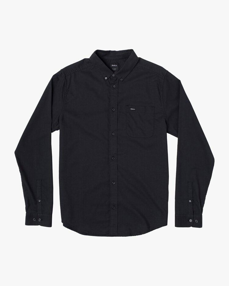 RVCA Thatll Do Stretch L/S Woven | Black