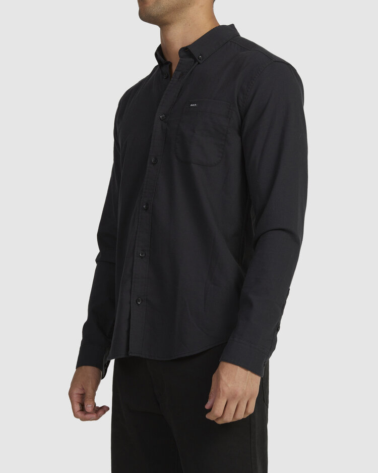 RVCA Thatll Do Stretch L/S Woven | Black
