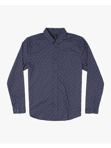RVCA RVCA That'll Do Printed Long Sleeve Shirt | Navy Marine