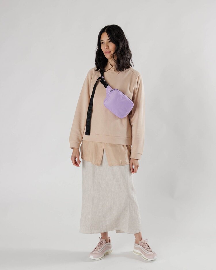 Baggu Baggu Puffy Fanny Pack | Dusty Lilac