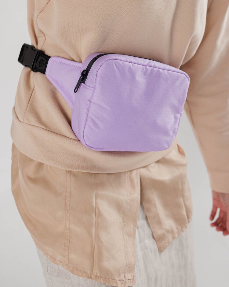 Baggu Baggu Puffy Fanny Pack | Dusty Lilac