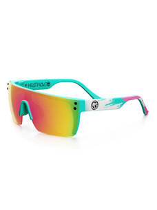 Heat Wave Visual Vise Sunglasses in Aerosol Green w/ Piff Lens, Customs