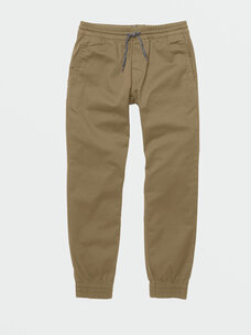 Volcom Volcom Big Boys Frickin Slim Jogger Pants | Khaki