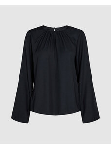 Minimum Minimum Elisas 9949 Long Sleeved Blouse | Black
