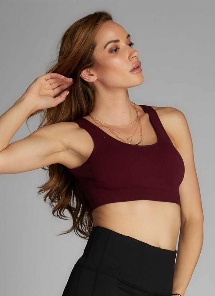C'est Moi C'est Moi Bamboo Bralette | Bordeaux
