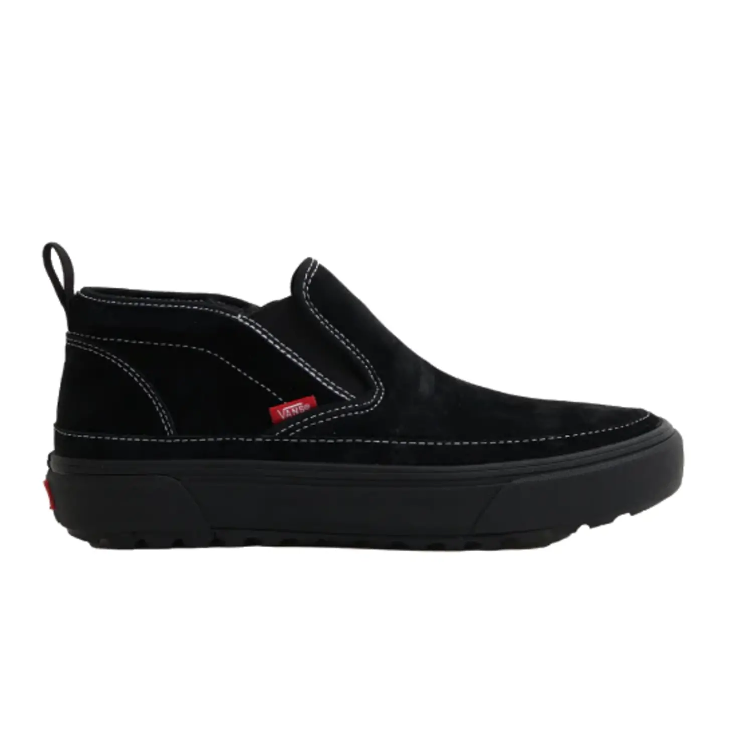 Vans Unisex Mid Slip MTE 1 Black Black Suede
