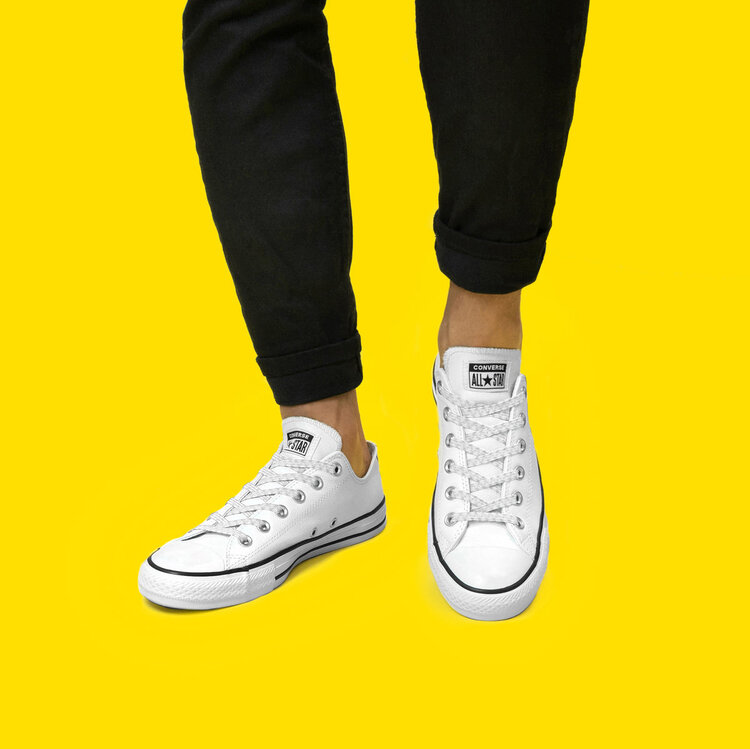 Xpand Original No-Tie Lacing System | White Reflective