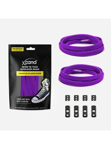 Xpand Original No-Tie Lacing System | Purple