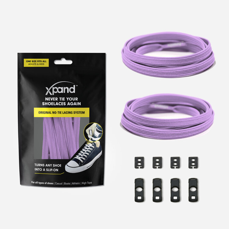 Xpand Xpand Original No-Tie Lacing System | Pastel Purple