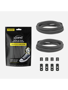 Xpand Xpand Original No-Tie Lacing System | Gray