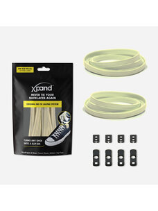 Xpand Original No-Tie Lacing System | Glow in the Dark