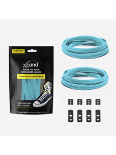 Xpand Original No-Tie Lacing System | Baby Blue