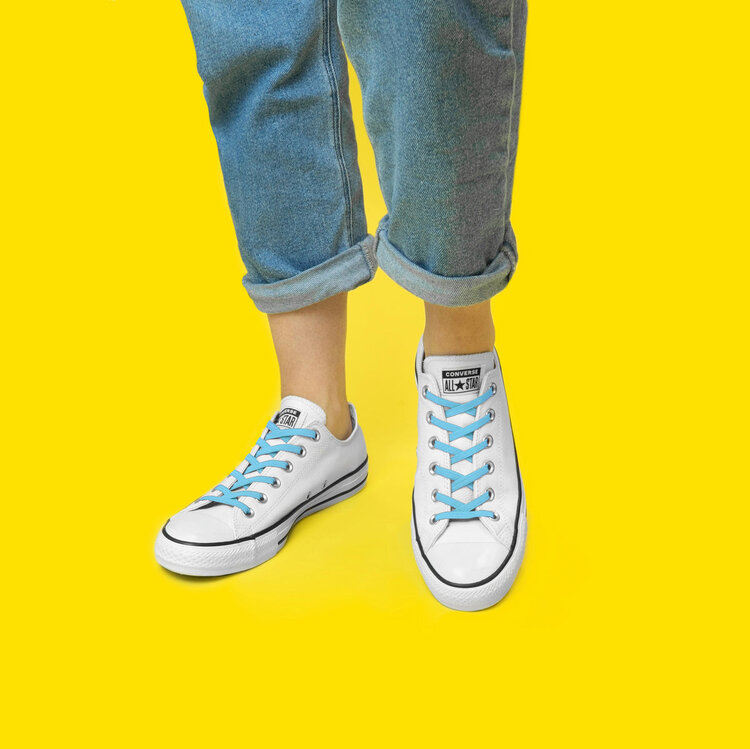 Xpand Original No-Tie Lacing System | Baby Blue