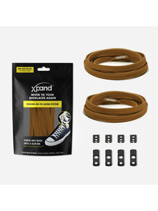 Xpand Original No-Tie Lacing System | Brown